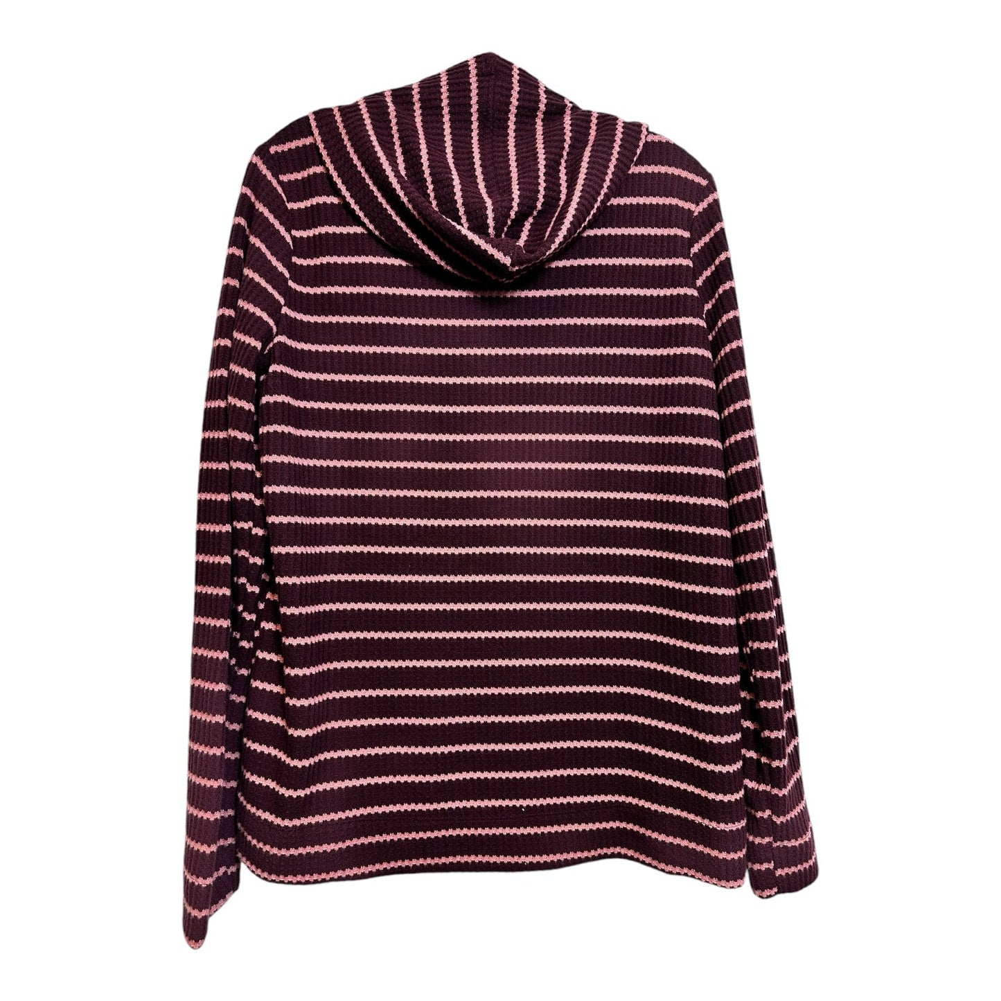 Top Long Sleeve By Loft In Striped Pattern, Size: S