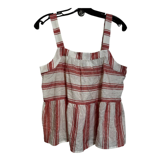 Tank Top By Loft In Red, Size: S