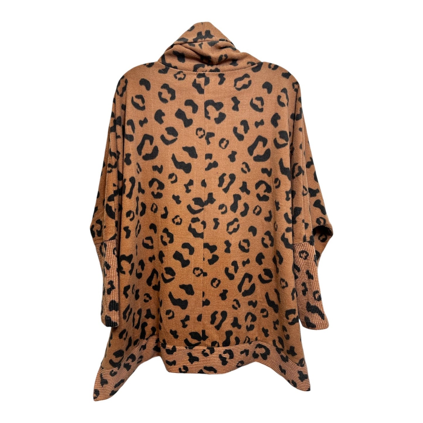 Top Long Sleeve By Simply Southern In Animal Print, Size: Osfm