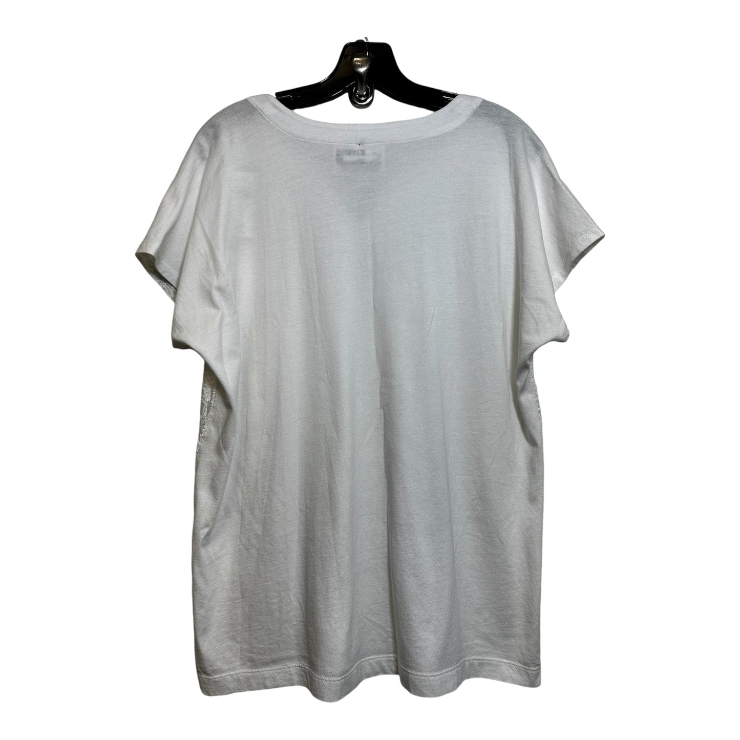 Top Short Sleeve By Pure Jill In White, Size: Mp