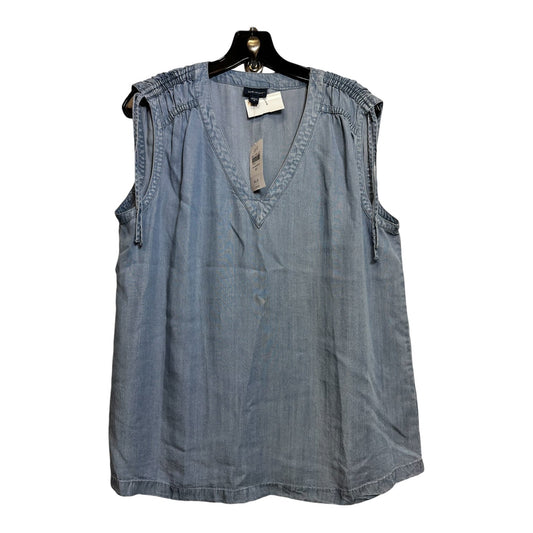 Top Sleeveless By J. Jill In Blue, Size: M