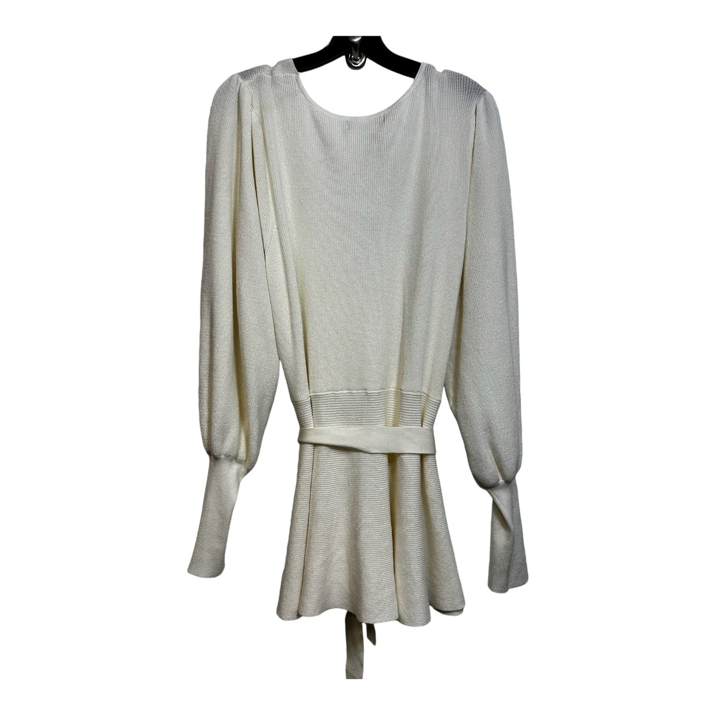 Sweater By Fashion To Figure In Ivory, Size: 2x