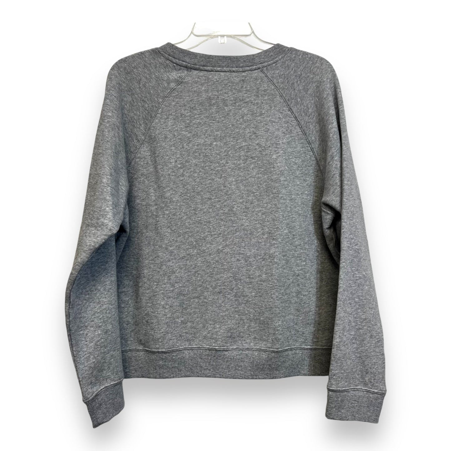 Sweatshirt Crewneck By Calvin Klein In Grey, Size: Xl