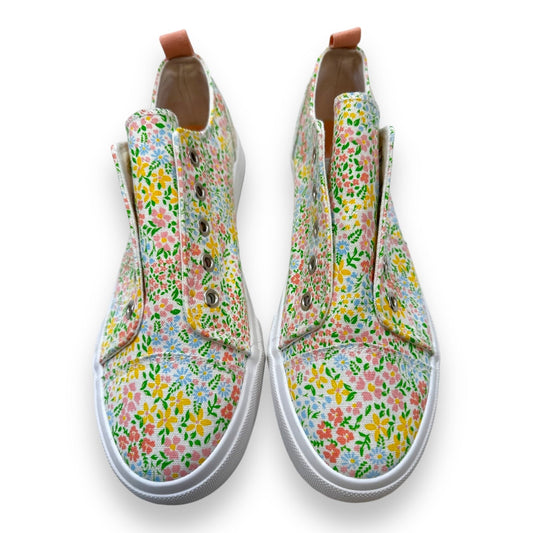 Shoes Sneakers By Serra In Floral Print, Size: 7