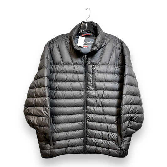 Jacket Puffer & Quilted By Clothes Mentor In Grey, Size: Xl