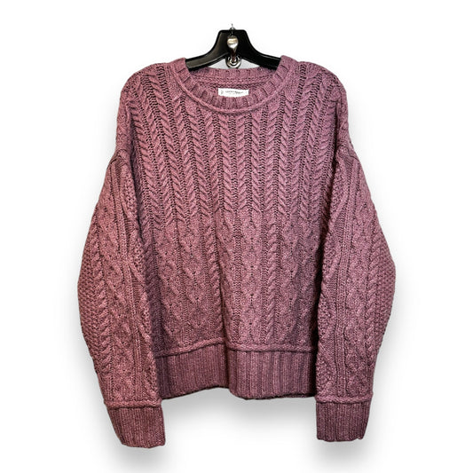 Sweater By Lucky Brand In Mauve, Size: L