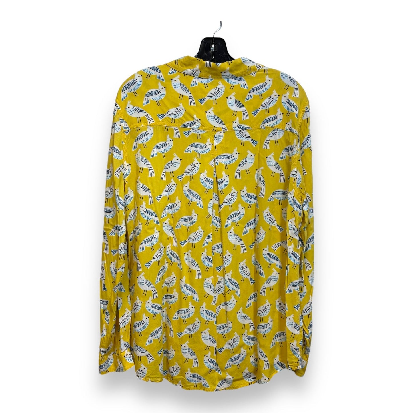 Top Long Sleeve By Beachlunchlounge In Yellow, Size: Xl