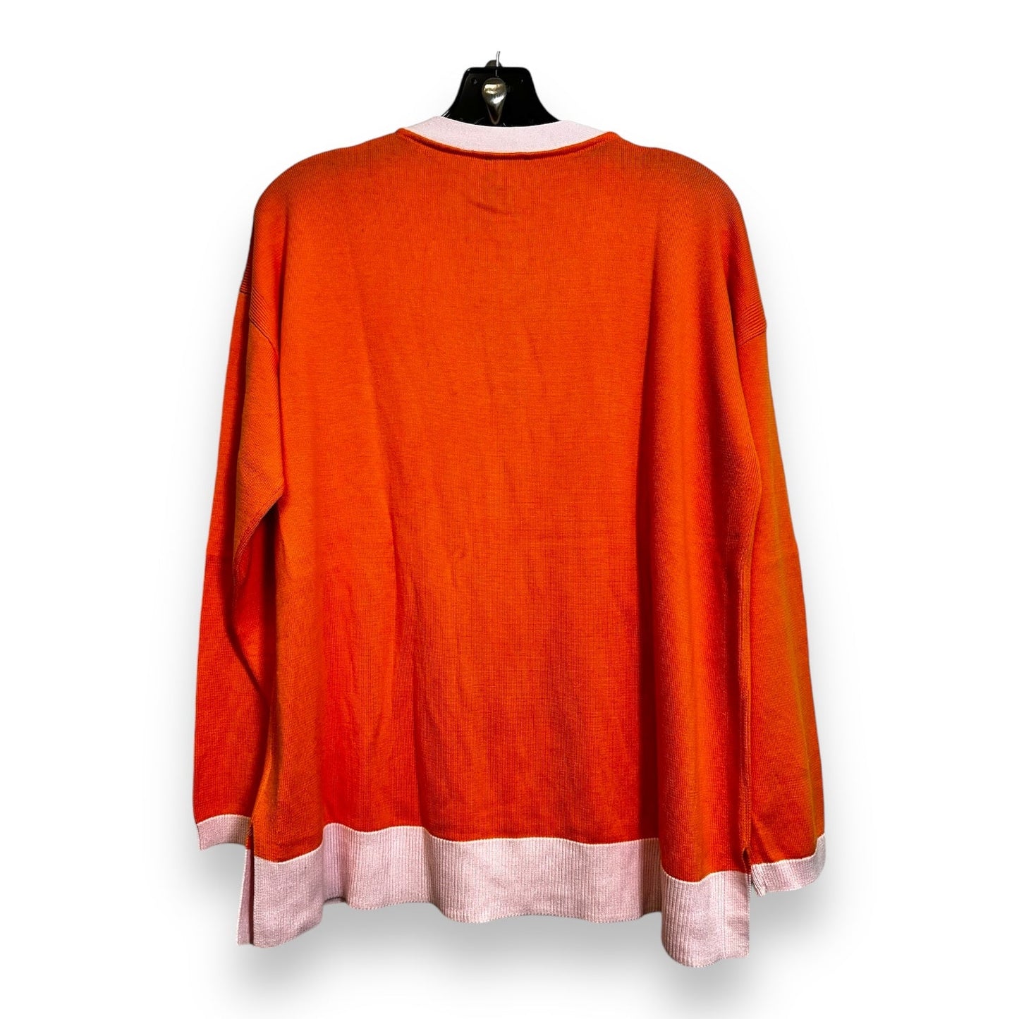 Cardigan By Talbots In Orange, Size: Xlp