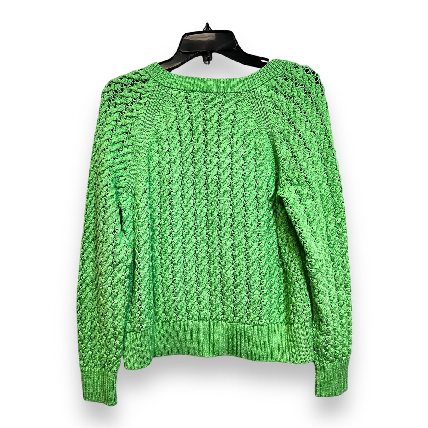 Sweater By Talbots In Green, Size: L