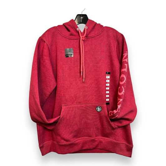 Sweatshirt Hoodie By Cmf In Red, Size: L