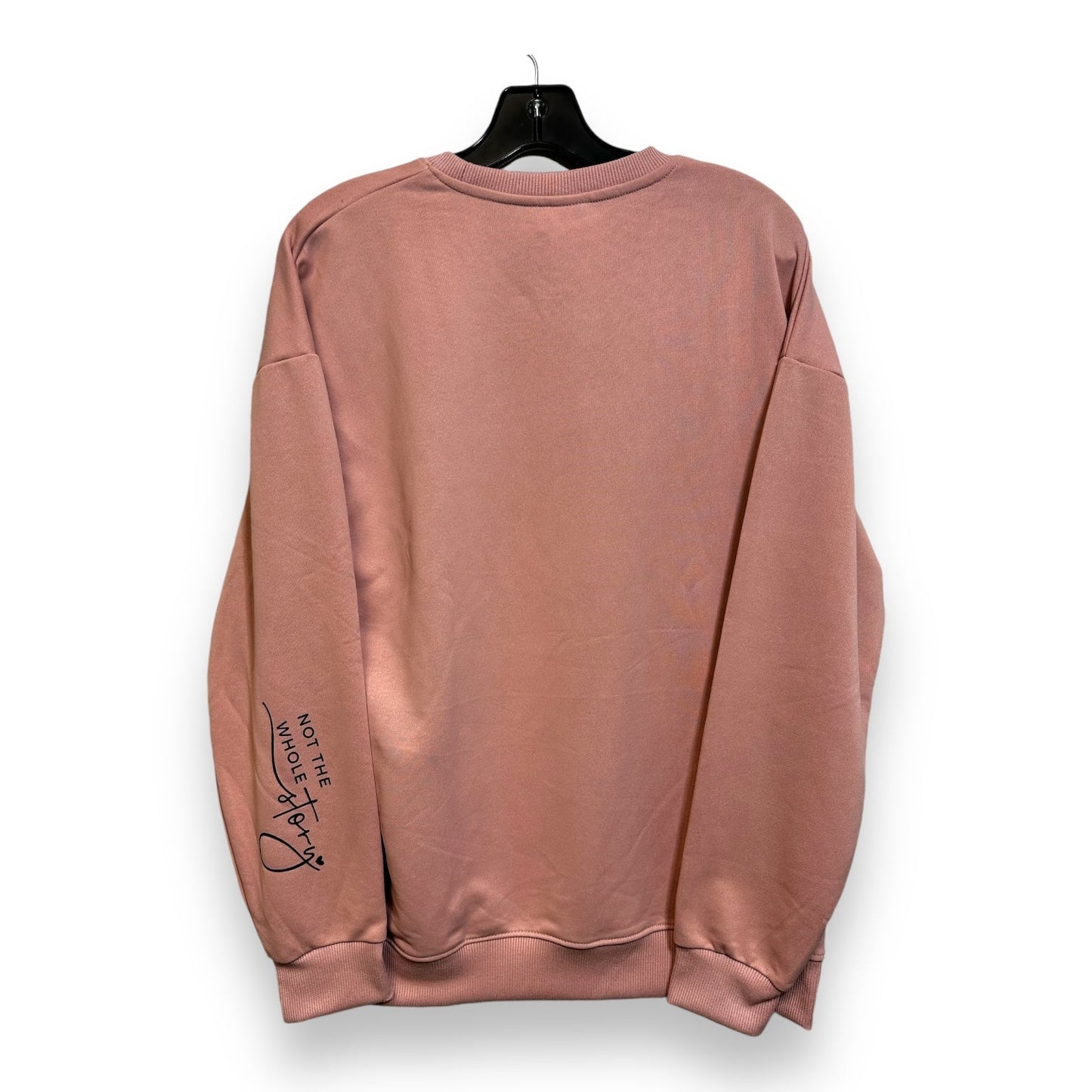 Sweatshirt Crewneck By Cmf In Pink, Size: L