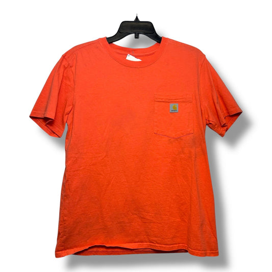 Top Short Sleeve Basic By Carhartt In Coral, Size: L