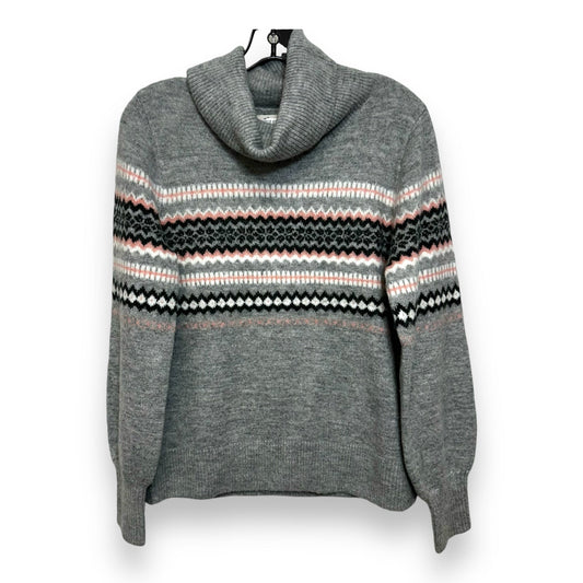 Sweater By Loft In Grey, Size: M