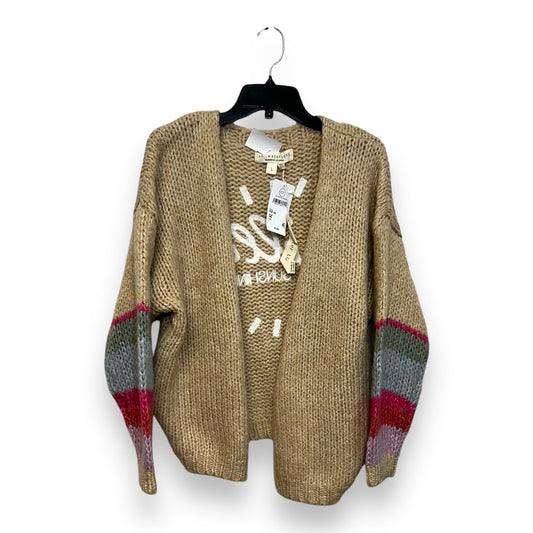 2024 Hello Sunshine Cardigan By SALTWATER LUXE In Tan, Size: L