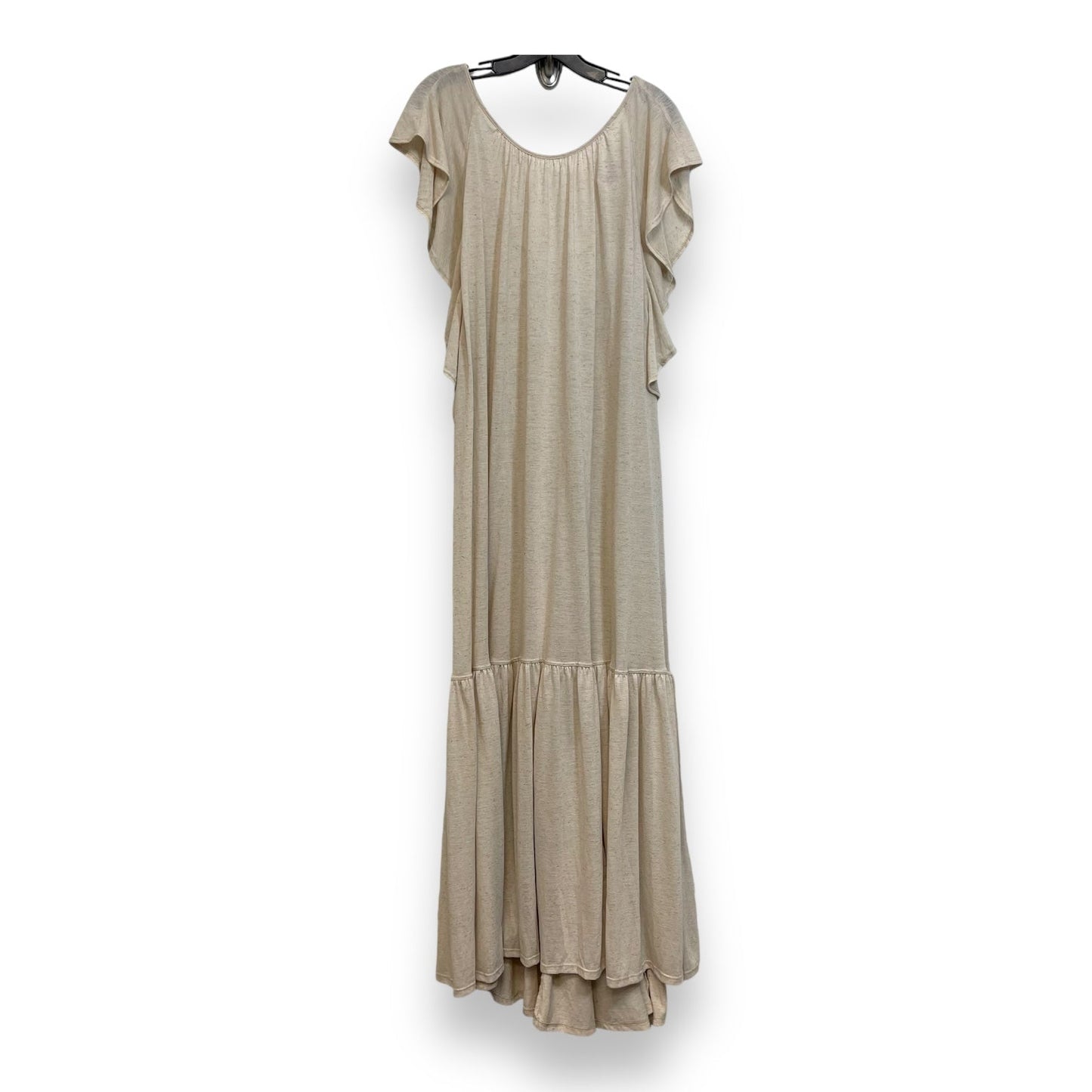 Dress Casual Maxi By Free People In Tan, Size: L