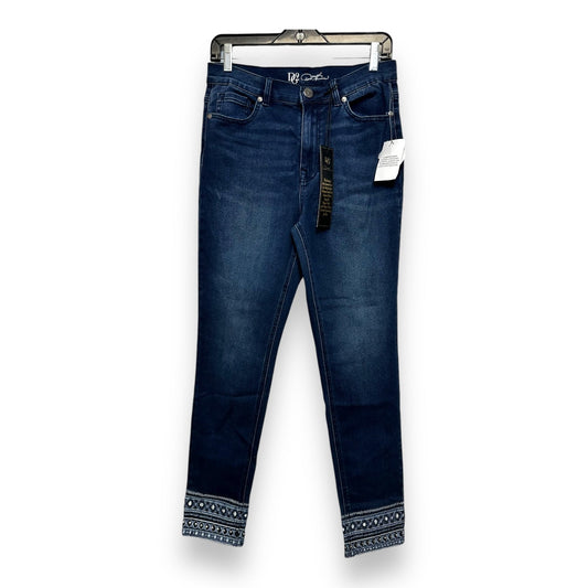 Jeans Skinny By Diane Gilman In Blue Denim, Size: 8