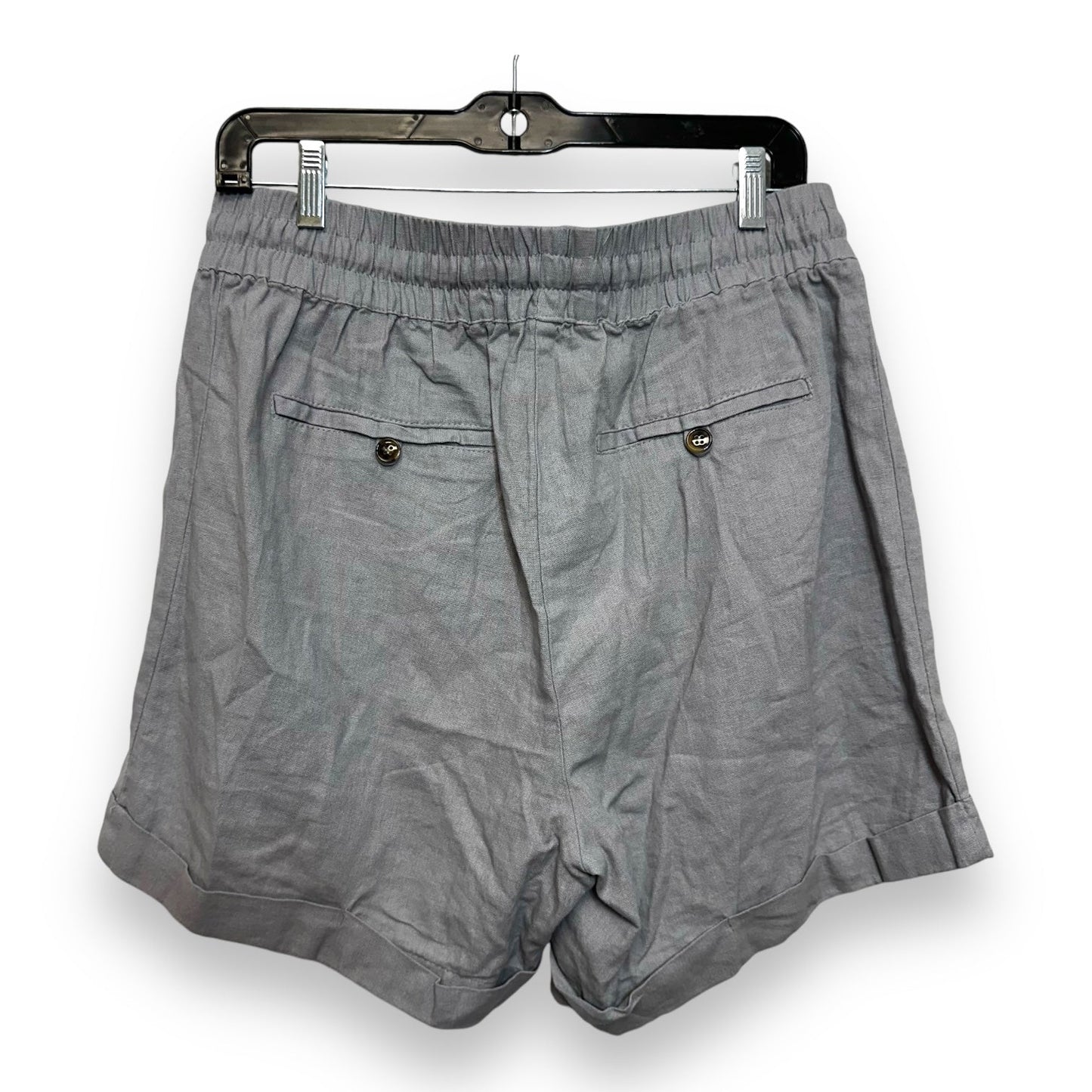 Shorts By Zenana Outfitters In Grey, Size: Xl