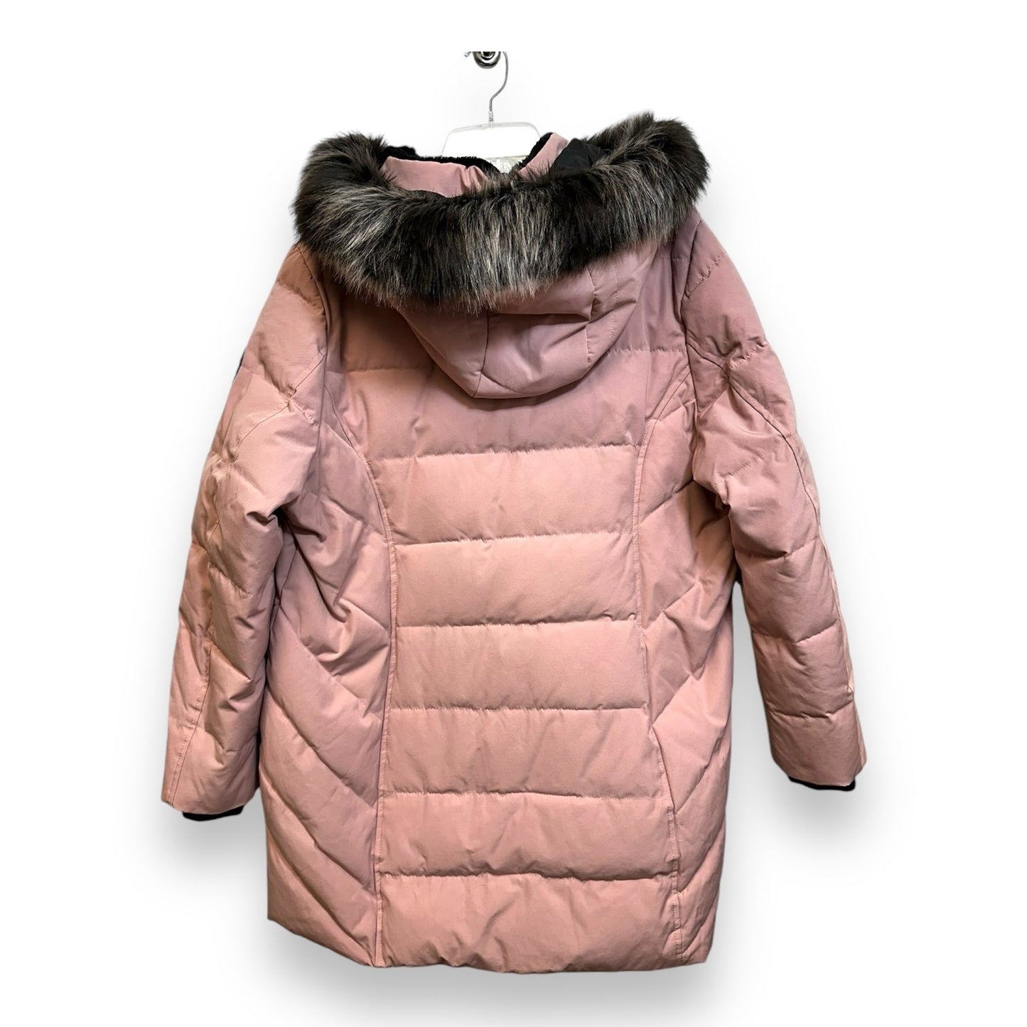 Coat Parka By Clothes Mentor In Pink, Size: Xl