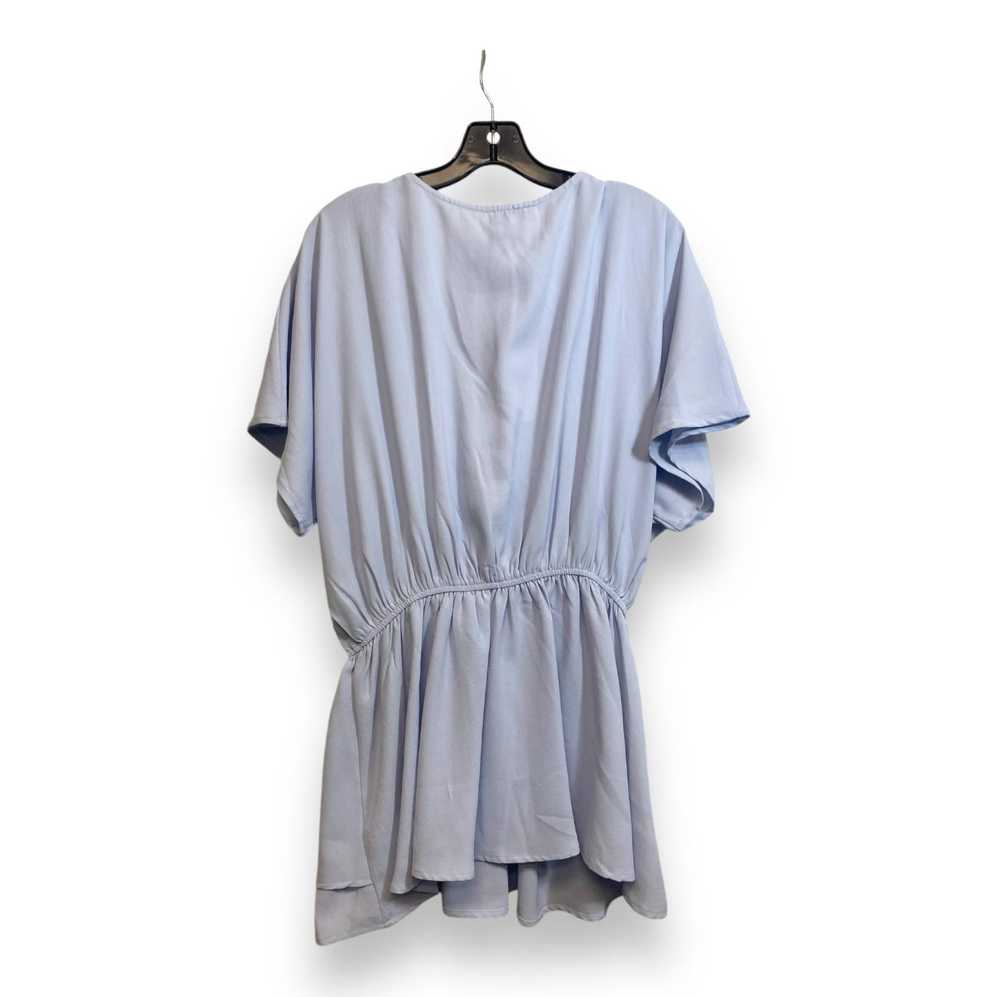 Top Short Sleeve By Clothes Mentor In Blue, Size: 2x