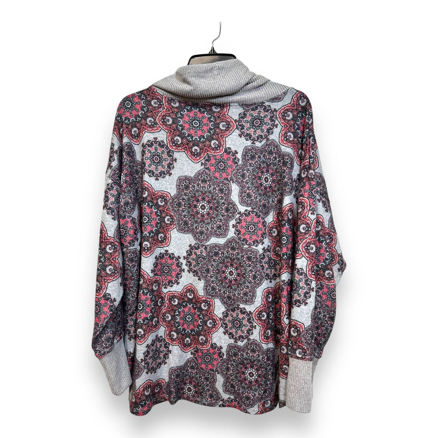 Top Long Sleeve By Ruby Rd In Paisley Print, Size: 1x