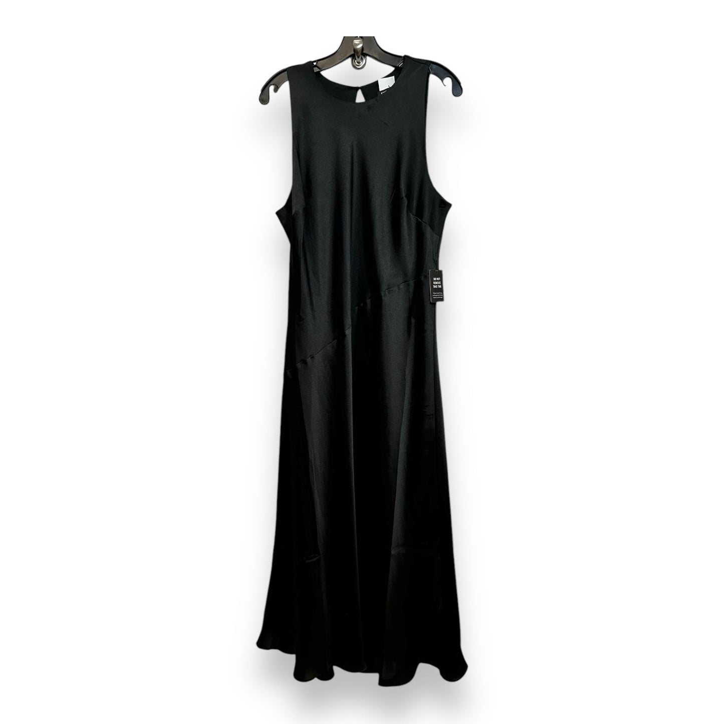 Dress Party Midi By Express In Black, Size: L