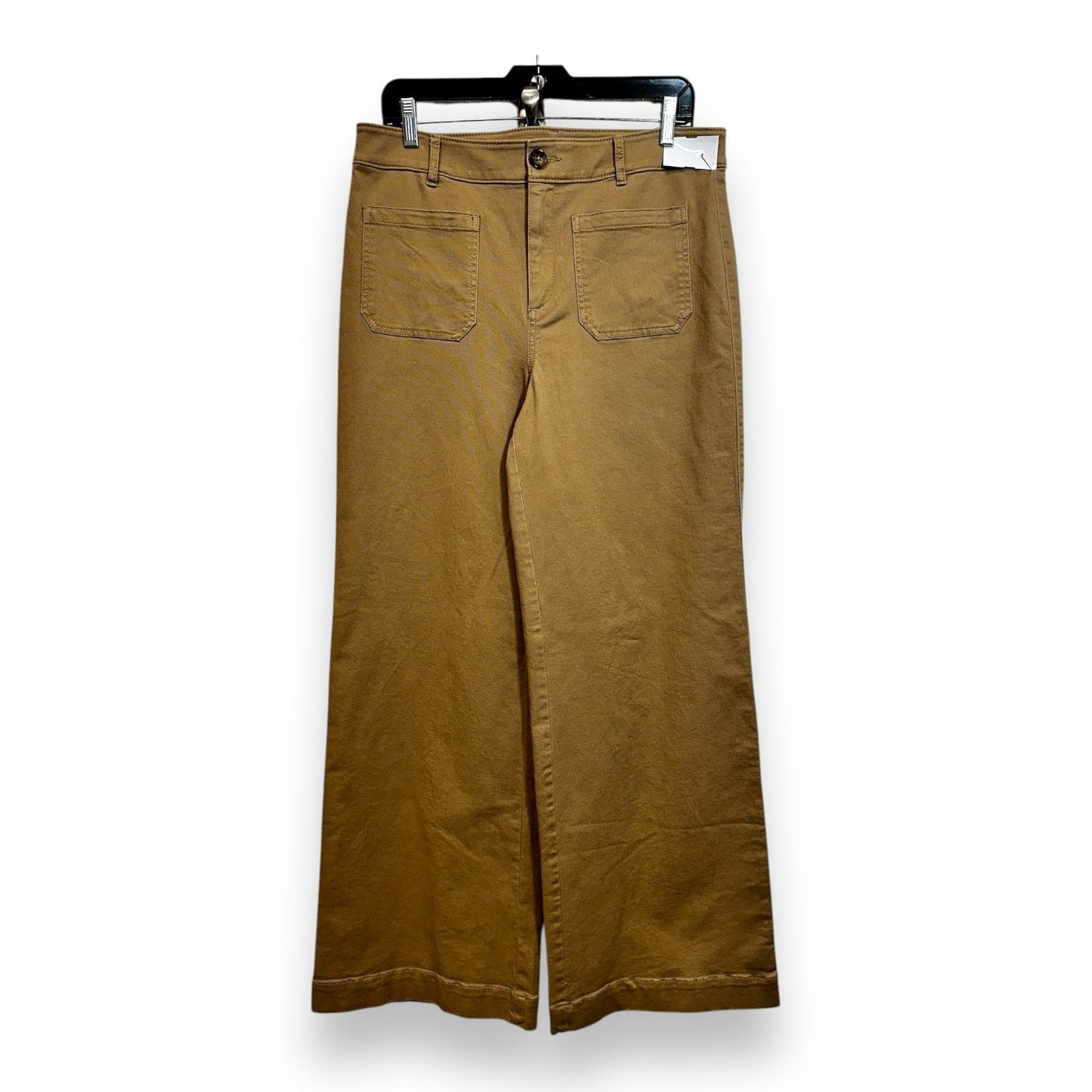 Pants Wide Leg By Loft In Tan, Size: 10