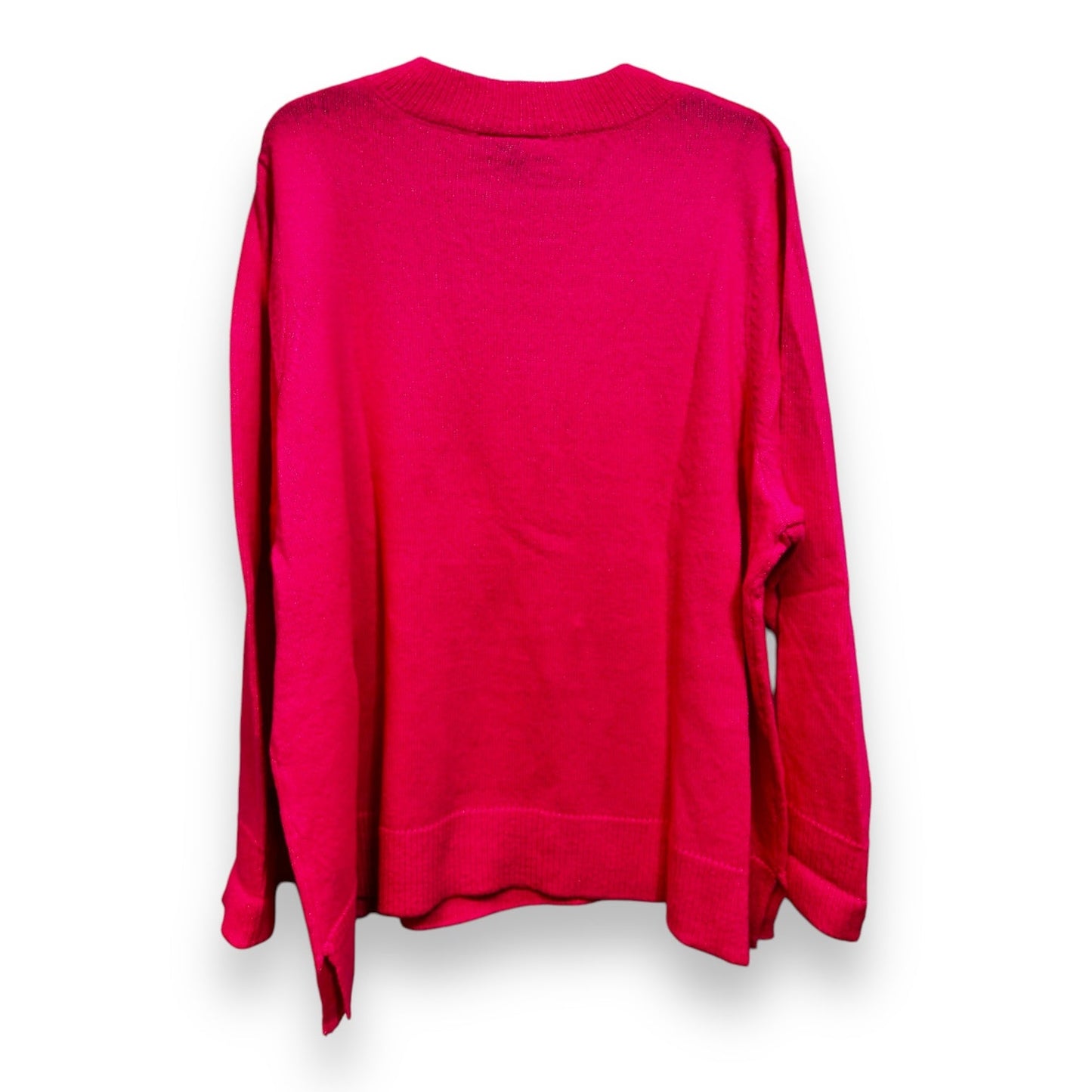 Sweater By Lane Bryant In Pink, Size: 2x