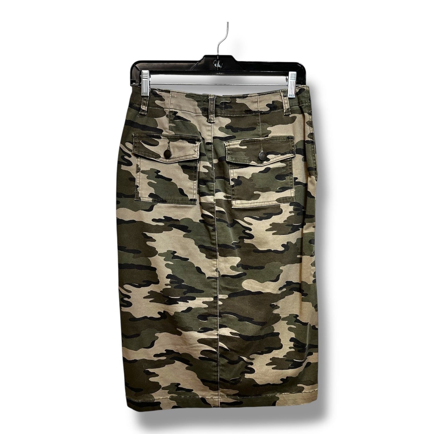 Skirt Midi By Caslon In Camouflage Print, Size: 2