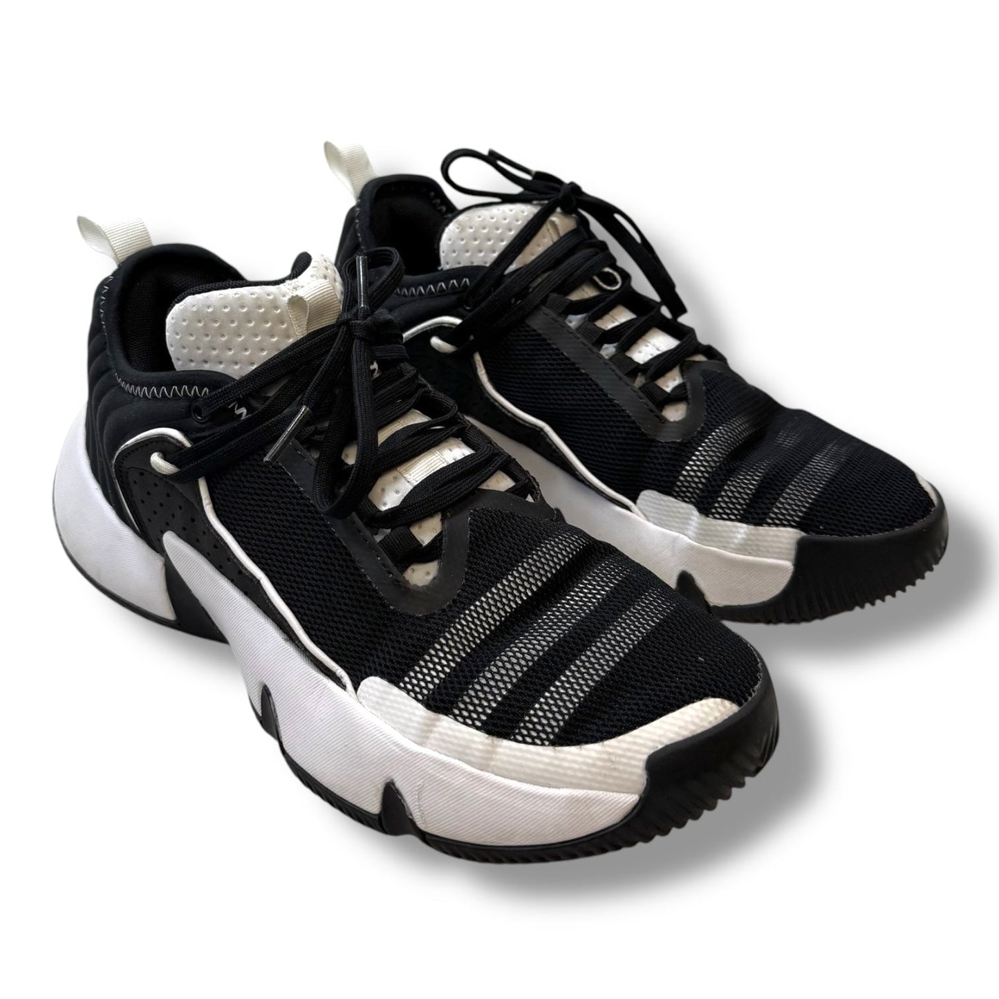 Shoes Sneakers By Adidas In Black & White, Size: 6