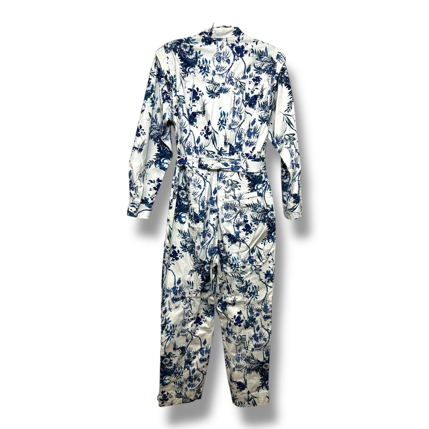 Lucienne Belted Jumpsuit By Anthropologie In Floral Print, Size: 6