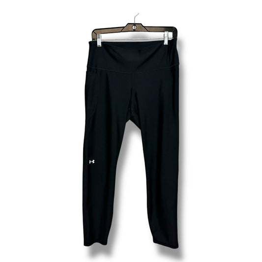 Athletic Leggings By Under Armour In Black, Size: L