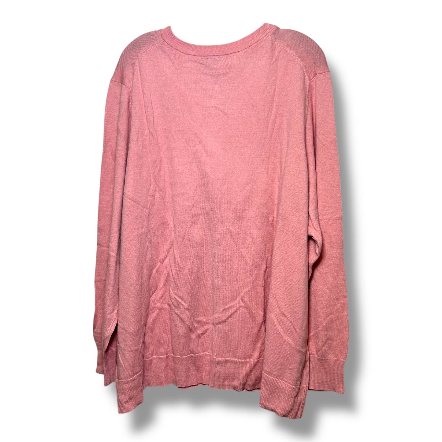 Cardigan By Lane Bryant In Pink, Size: 3x