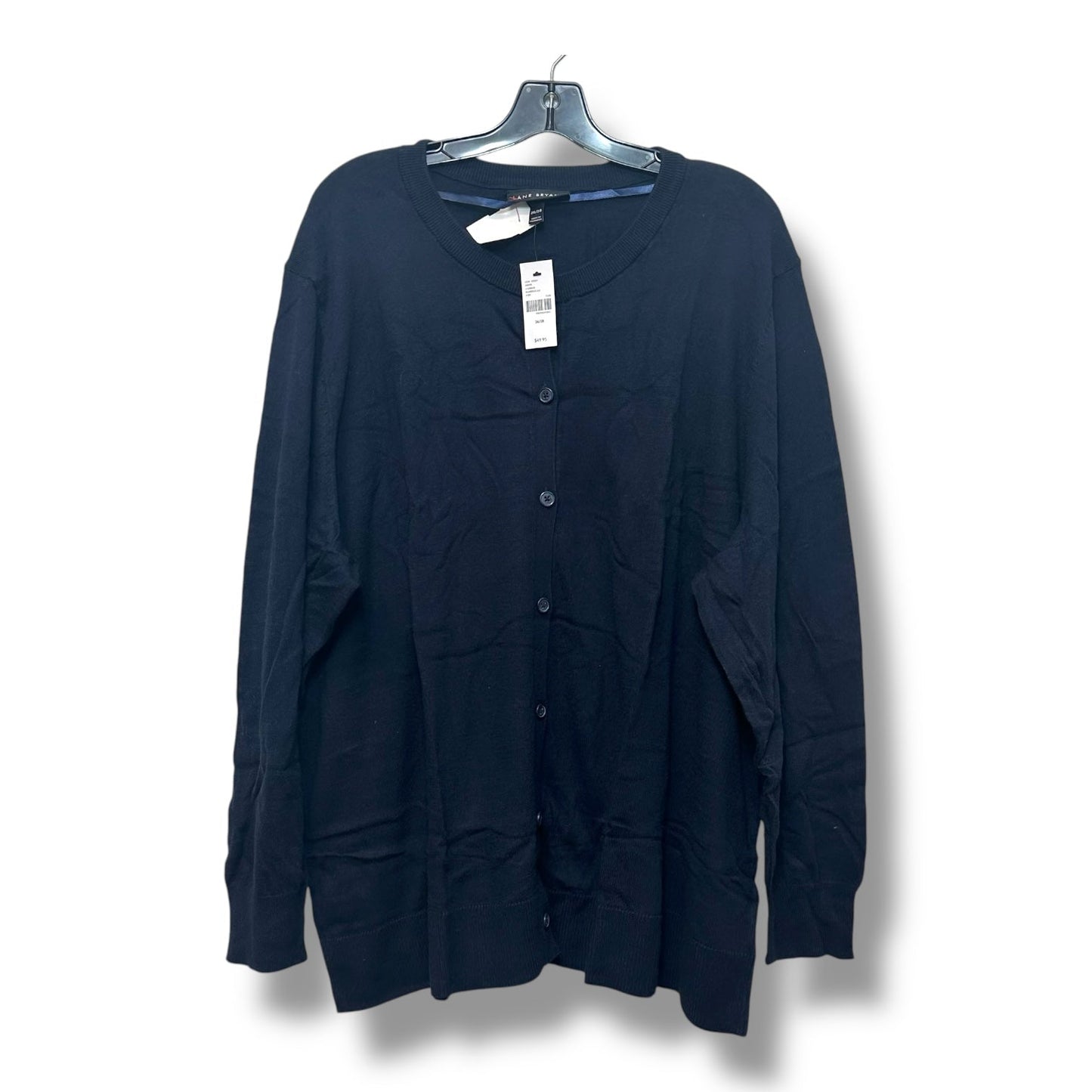 Cardigan By Lane Bryant In Navy, Size: 3x