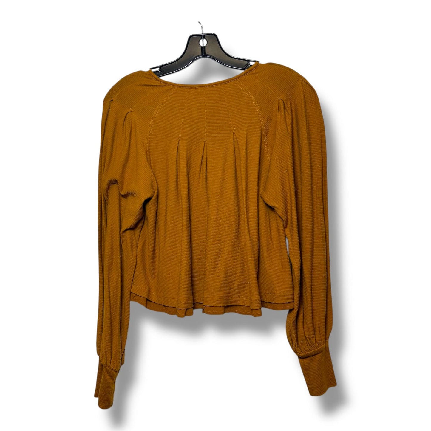 Top Long Sleeve By Free People In Tan, Size: Xs