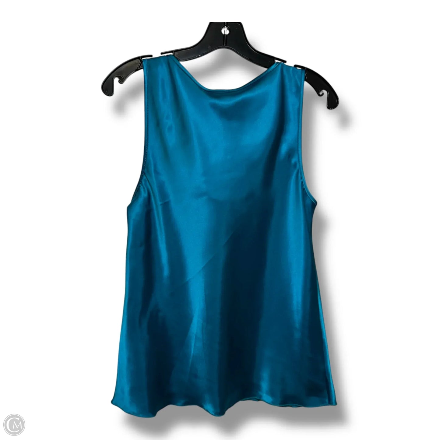 Tank Top By Nicole Miller In Aqua, Size: S