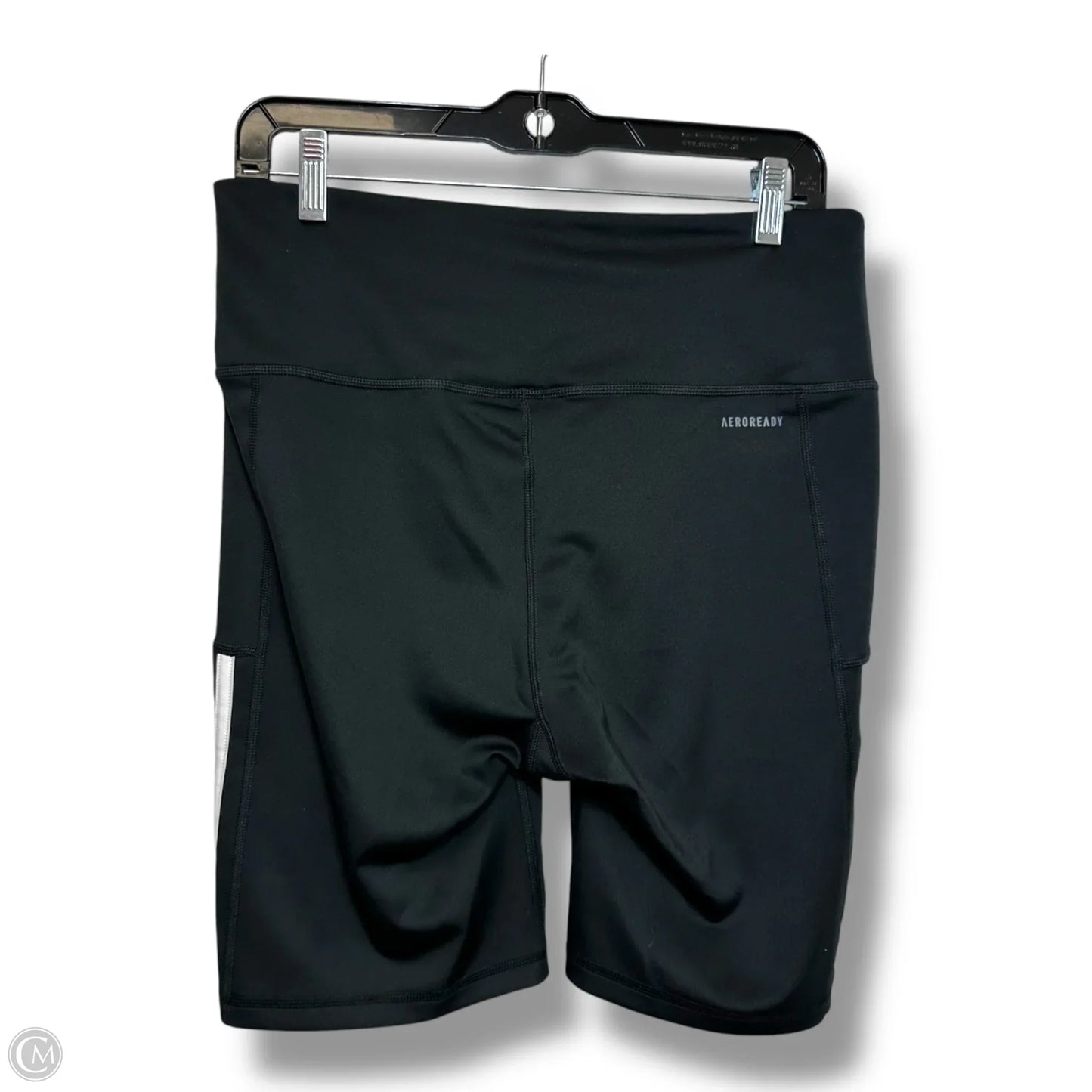 Athletic Shorts By Adidas In Black, Size: L