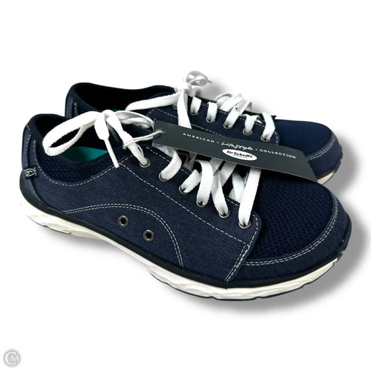 Shoes Sneakers By Dr Scholls In Navy, Size: 7.5