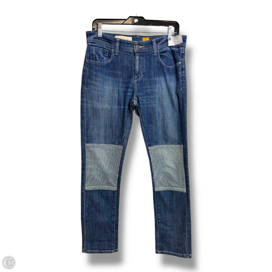 Jeans Straight By Pilcro In Blue Denim, Size: 8