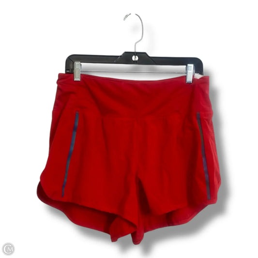 Athletic Shorts By Spyder In Red, Size: L