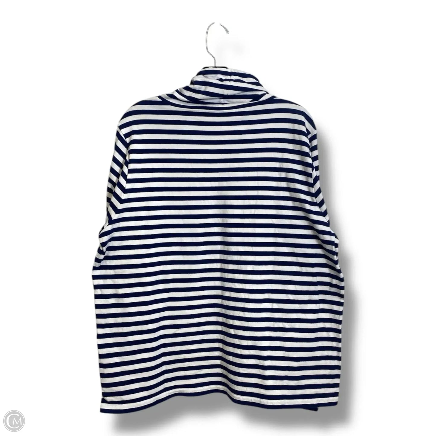 Top Long Sleeve By J. Crew In Striped Pattern, Size: Xl