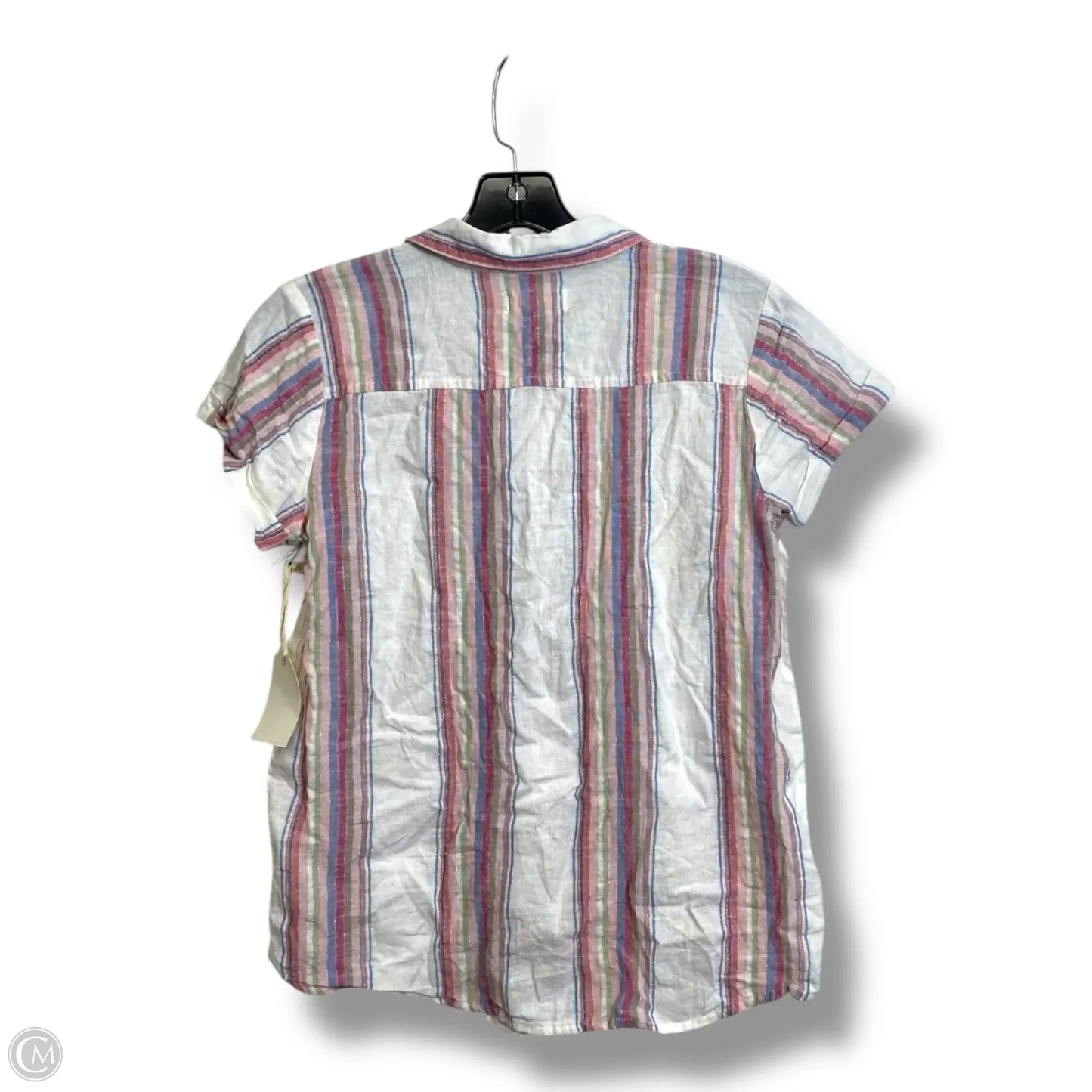 Top Short Sleeve By Clothes Mentor In Striped Pattern, Size: S