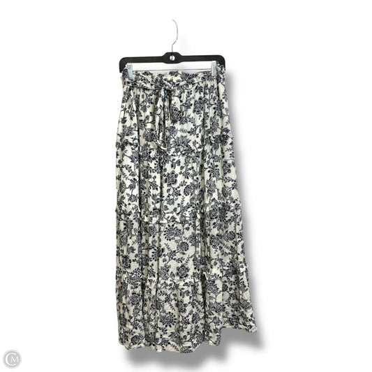 Skirt Maxi By Doe & Rae In Black & White, Size: S