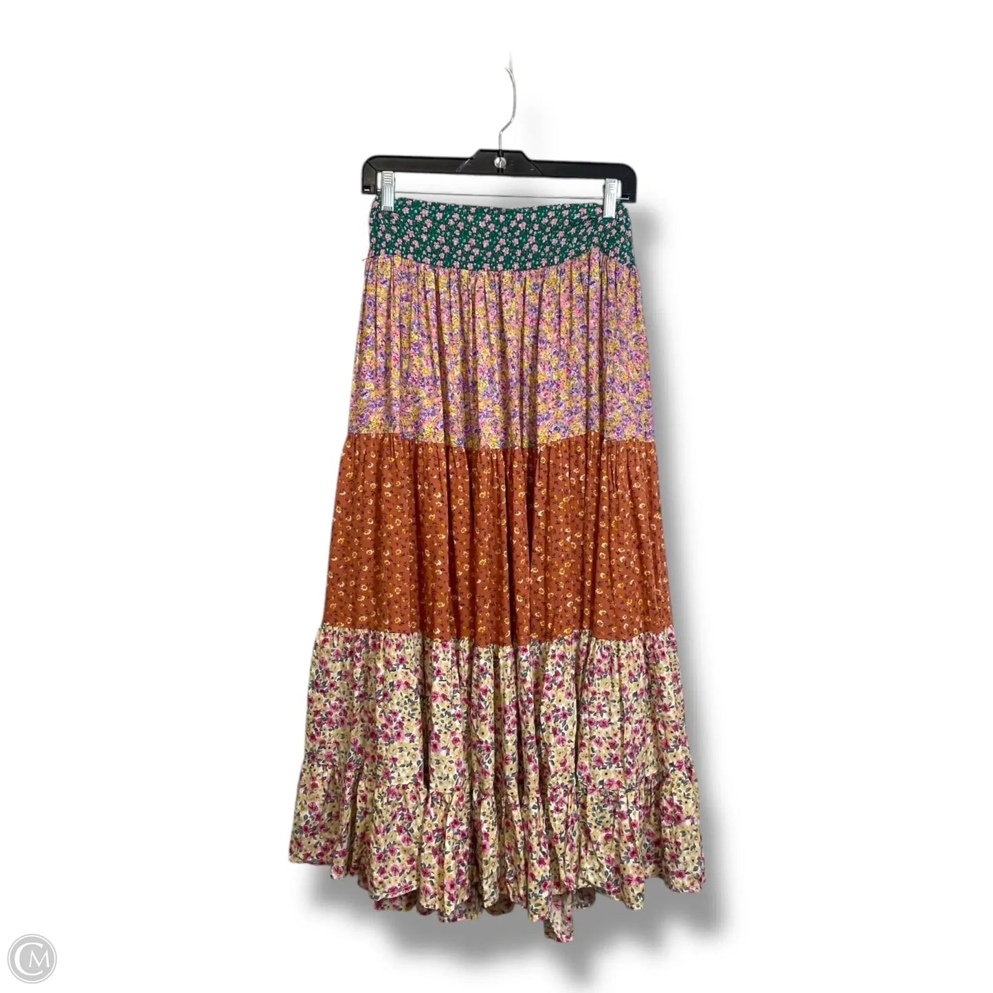 Skirt Maxi By Easel In Multi-colored, Size: S