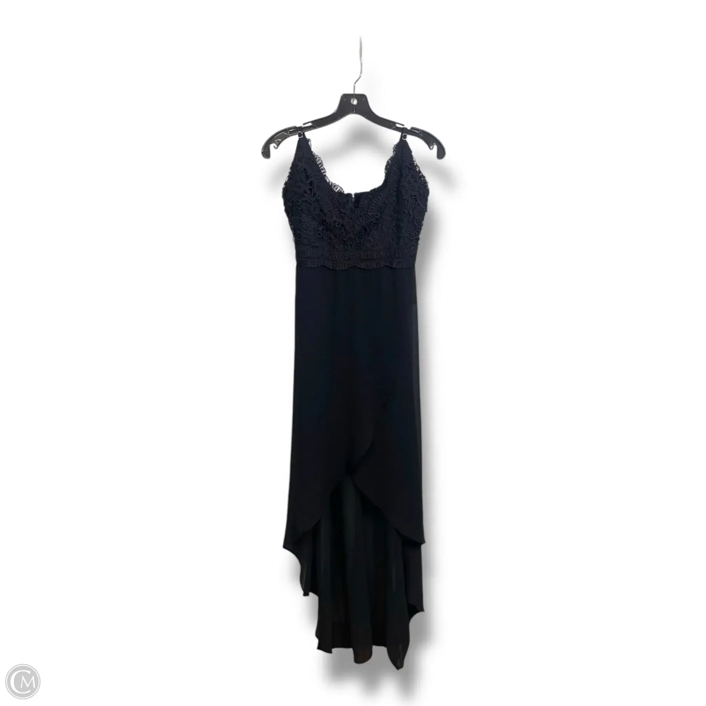 Dress Party Midi By Clothes Mentor In Black, Size: S