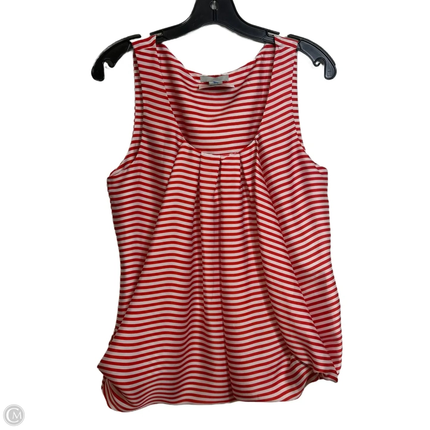 Top Sleeveless By H&m In Striped Pattern, Size: S