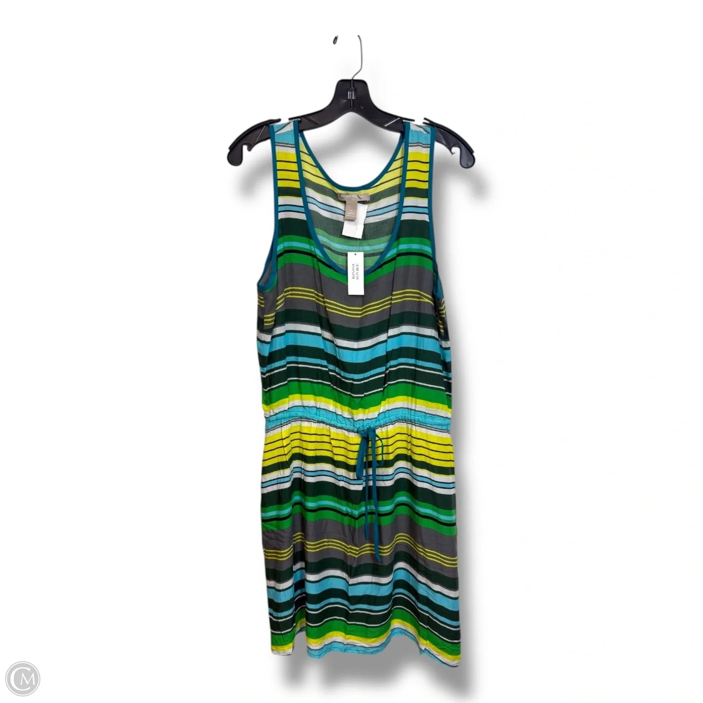 Dress Casual Short By Banana Republic In Striped Pattern, Size: M