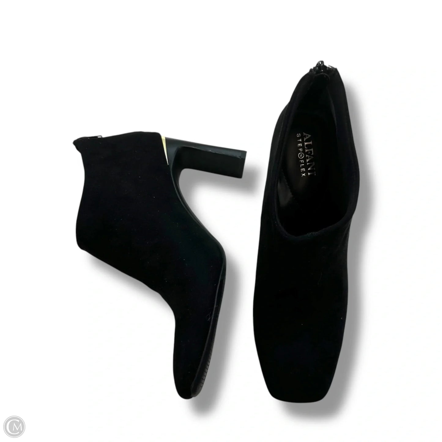 Boots Ankle Heels By Alfani In Black, Size: 8.5