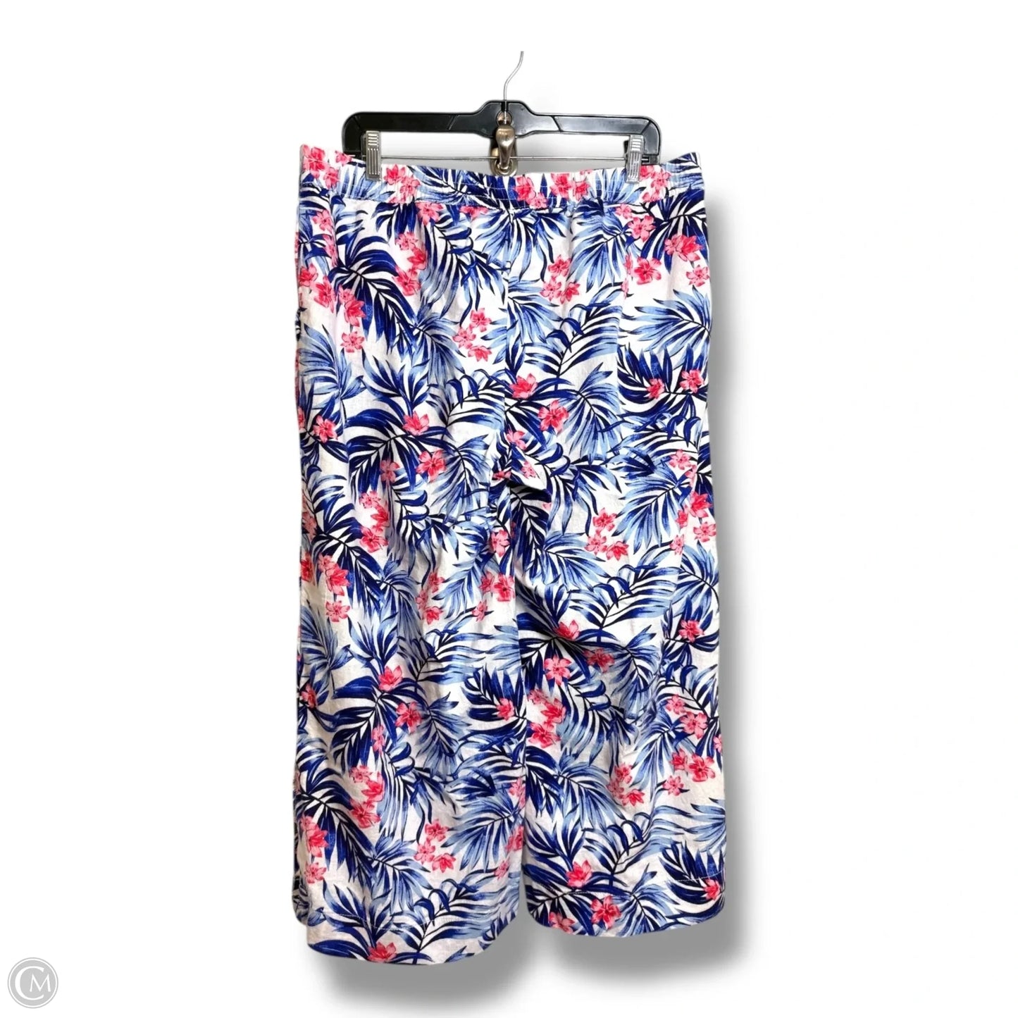 Capris By Caribbean Joe In Blue, Size: L