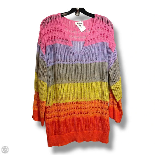 Top Long Sleeve By Clothes Mentor In Multi-colored, Size: M