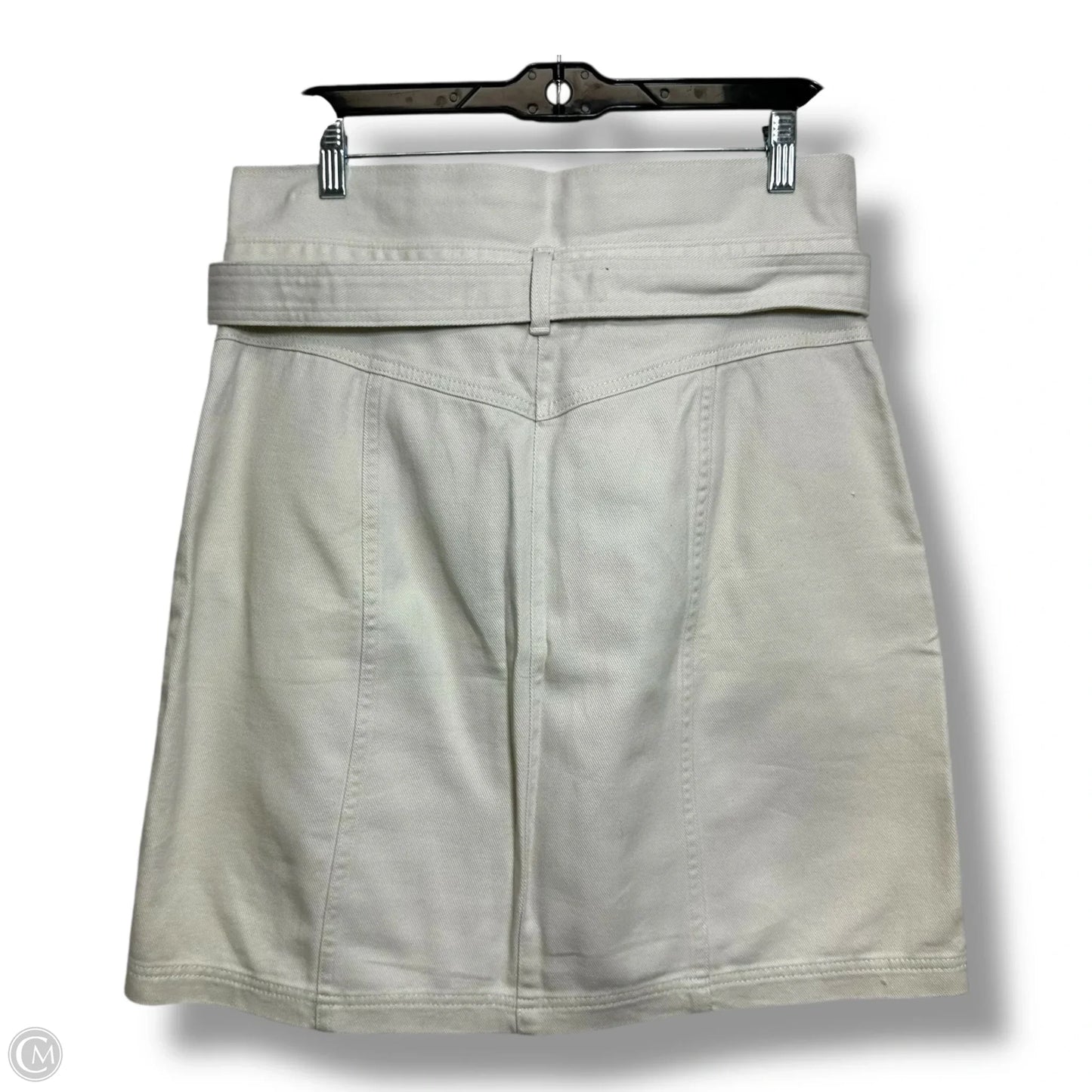 Skirt Mini & Short By Banana Republic In Ivory, Size: 10